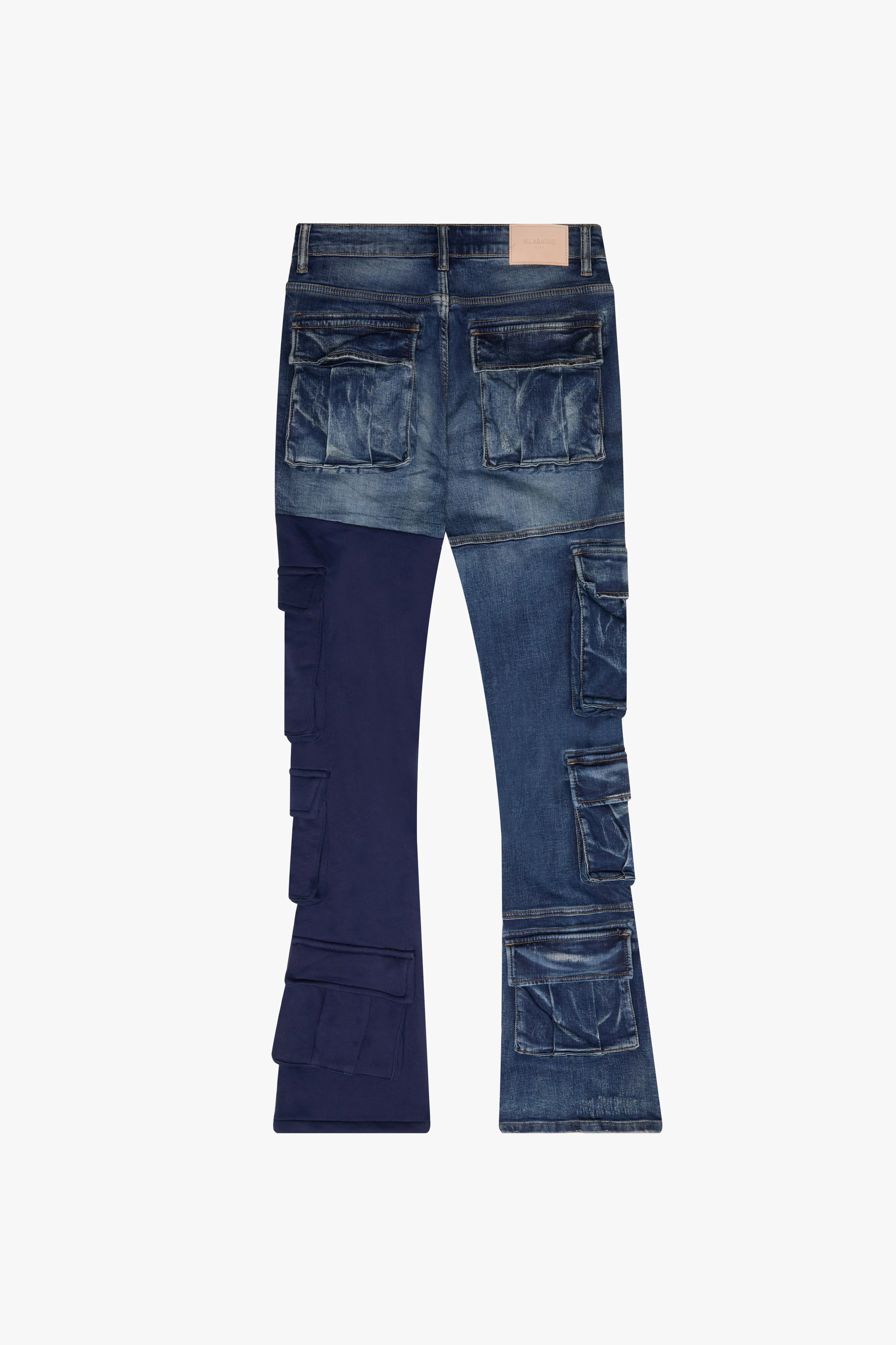 "YIN YANG" STACKED DK BLUE sold by valabasas product image thumbnail 3