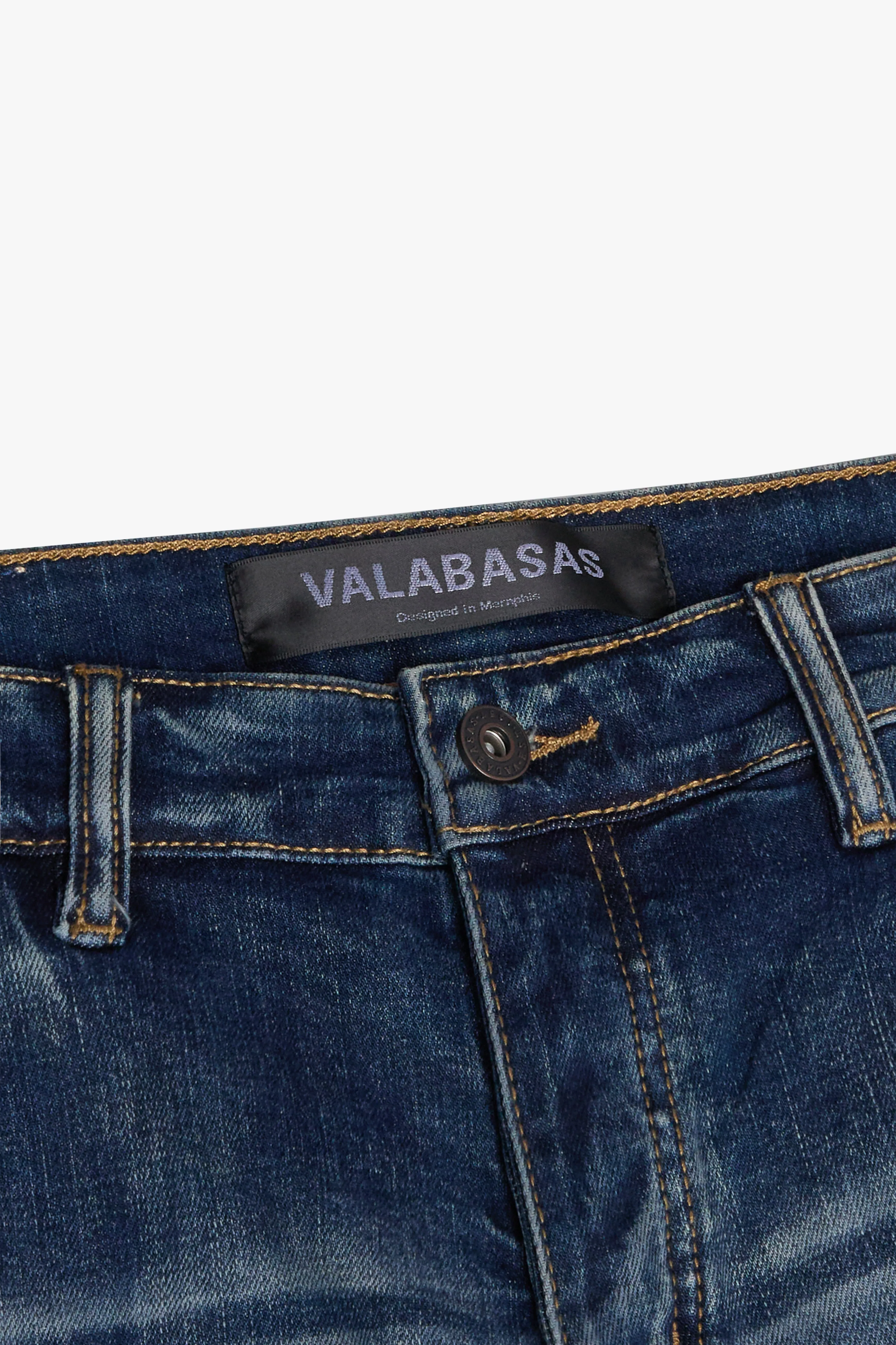 "YIN YANG" STACKED DK BLUE sold by valabasas product image thumbnail 4