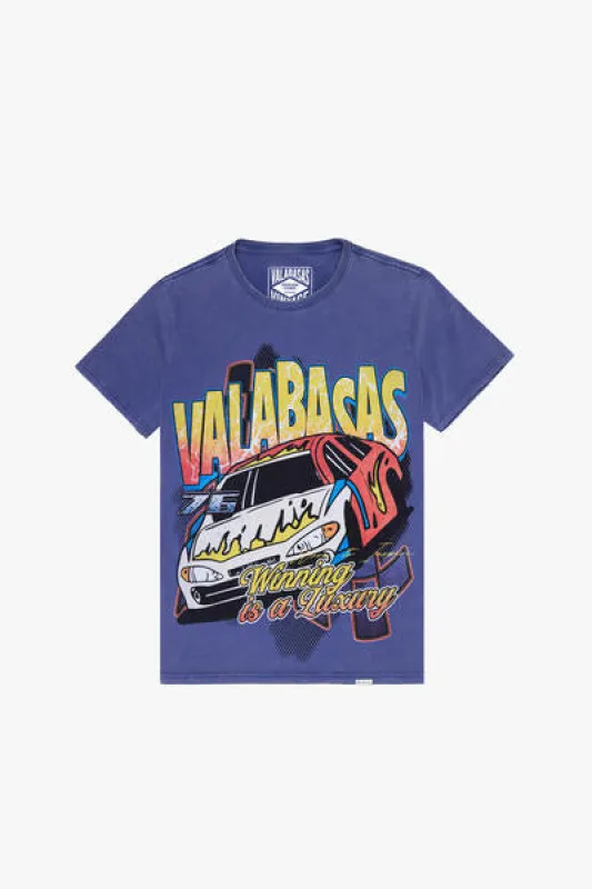 "NEVER WONDER" VINTAGE BLUE TEE sold by valabasas