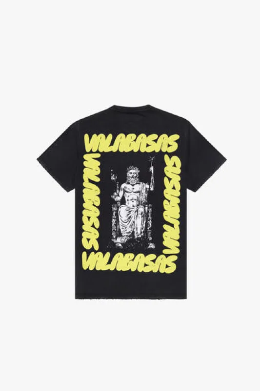 "AROUND" VINTAGE BLACK TEE sold by valabasas