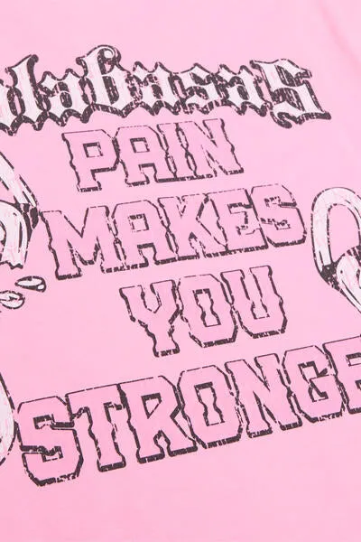 "GLASS STONES" VINTAGE PINK TEE sold by valabasas product image thumbnail 4