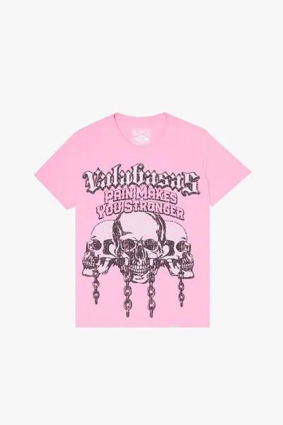 "GLASS STONES" VINTAGE PINK TEE sold by valabasas