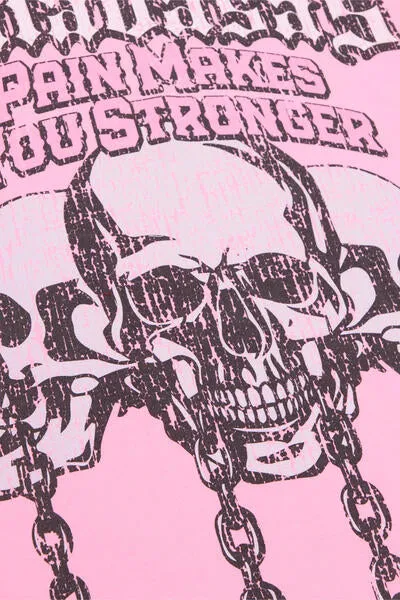 "GLASS STONES" VINTAGE PINK TEE sold by valabasas product image thumbnail 3