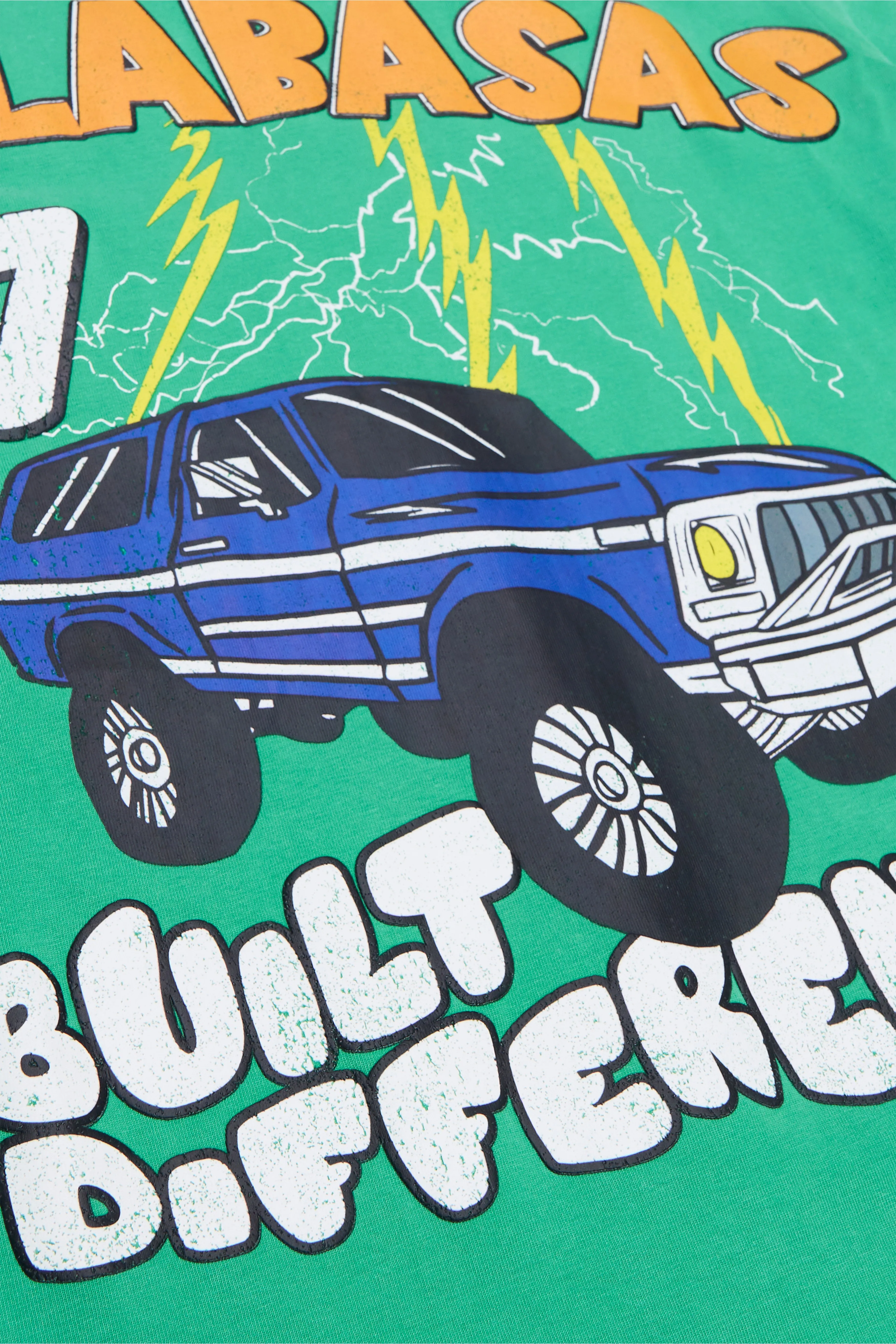 "BIG BODY" TEE VINTAGE BRIGHT GREEN sold by valabasas product image thumbnail 2