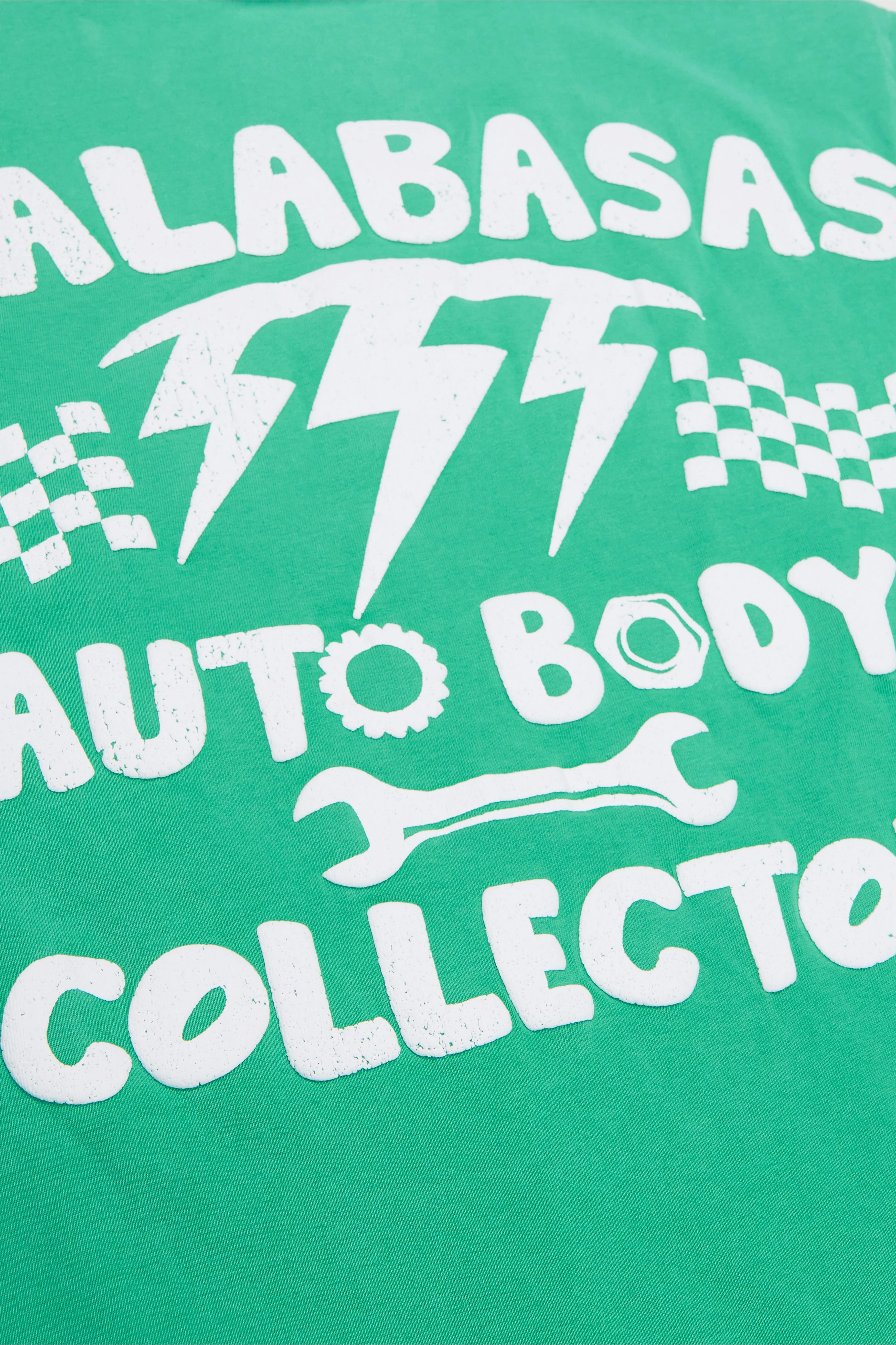 "BIG BODY" TEE VINTAGE BRIGHT GREEN sold by valabasas product image thumbnail 4