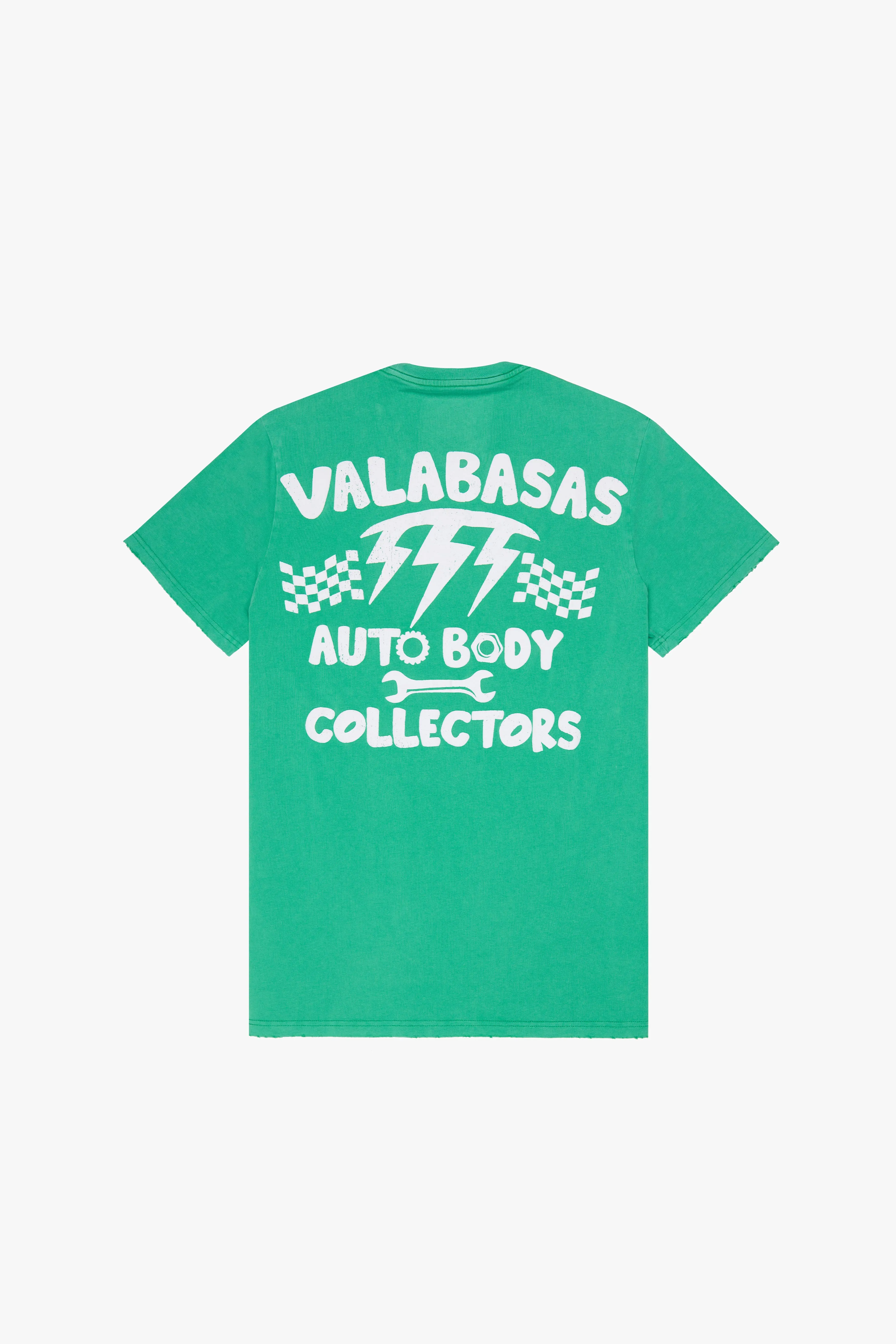 "BIG BODY" TEE VINTAGE BRIGHT GREEN sold by valabasas product image thumbnail 3