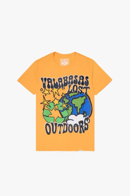 "CARE OUTDOORS" TEE VINTAGE CITRUS sold by valabasas