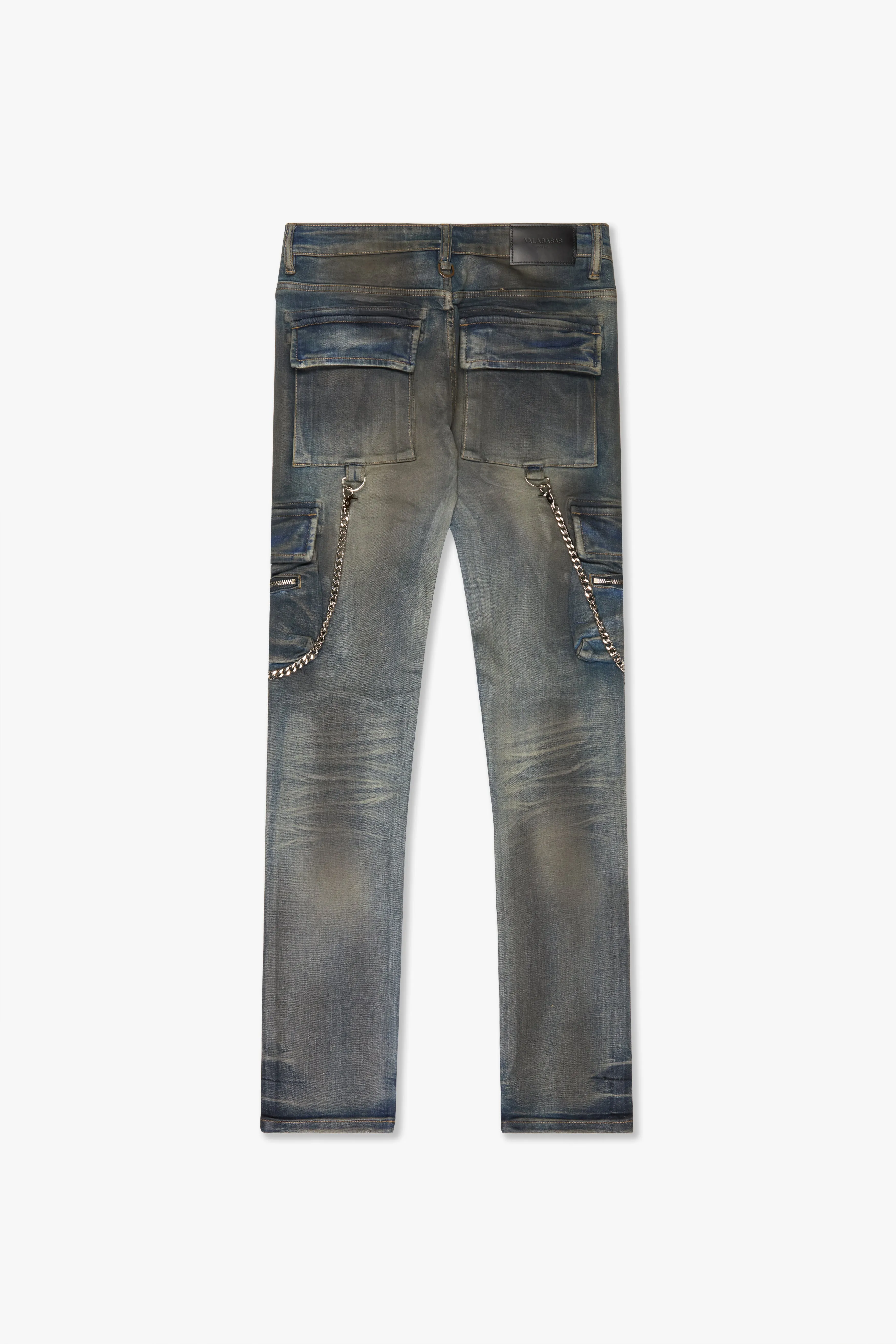 "AURA" SKINNY JEAN DIRTY WASH sold by valabasas product image thumbnail 3