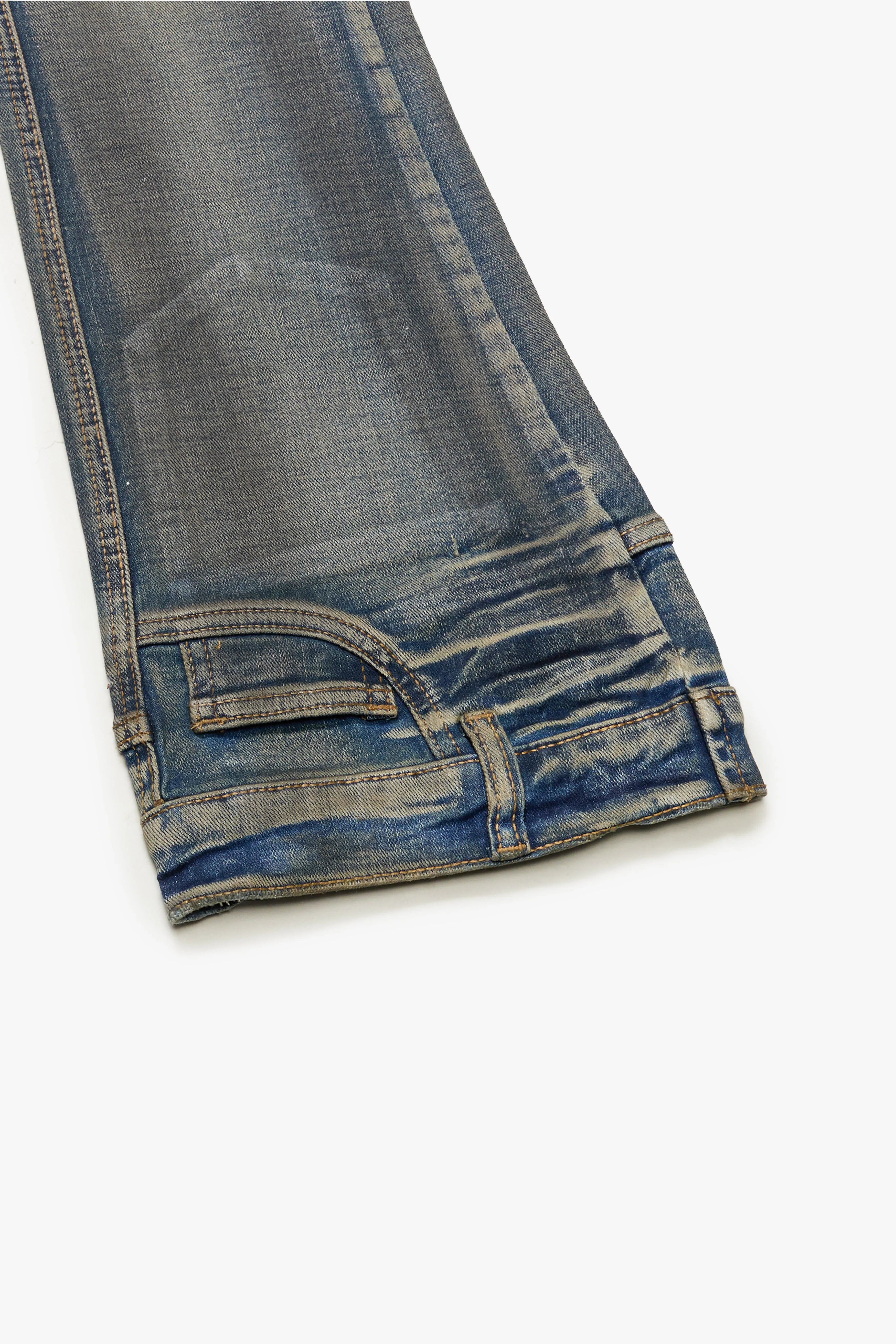 "ONYX" STACKED FLARE DIRTY WASH sold by valabasas product image thumbnail 5