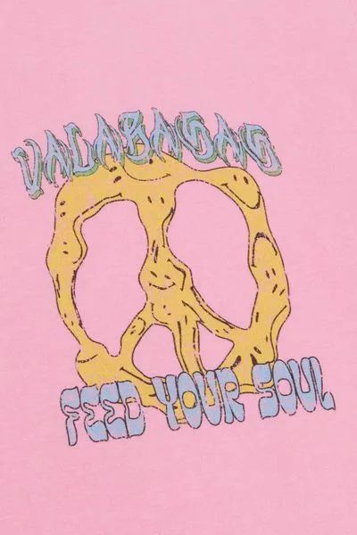 "SOUL FOOD" TEE VINTAGE PINK sold by valabasas product image thumbnail 4