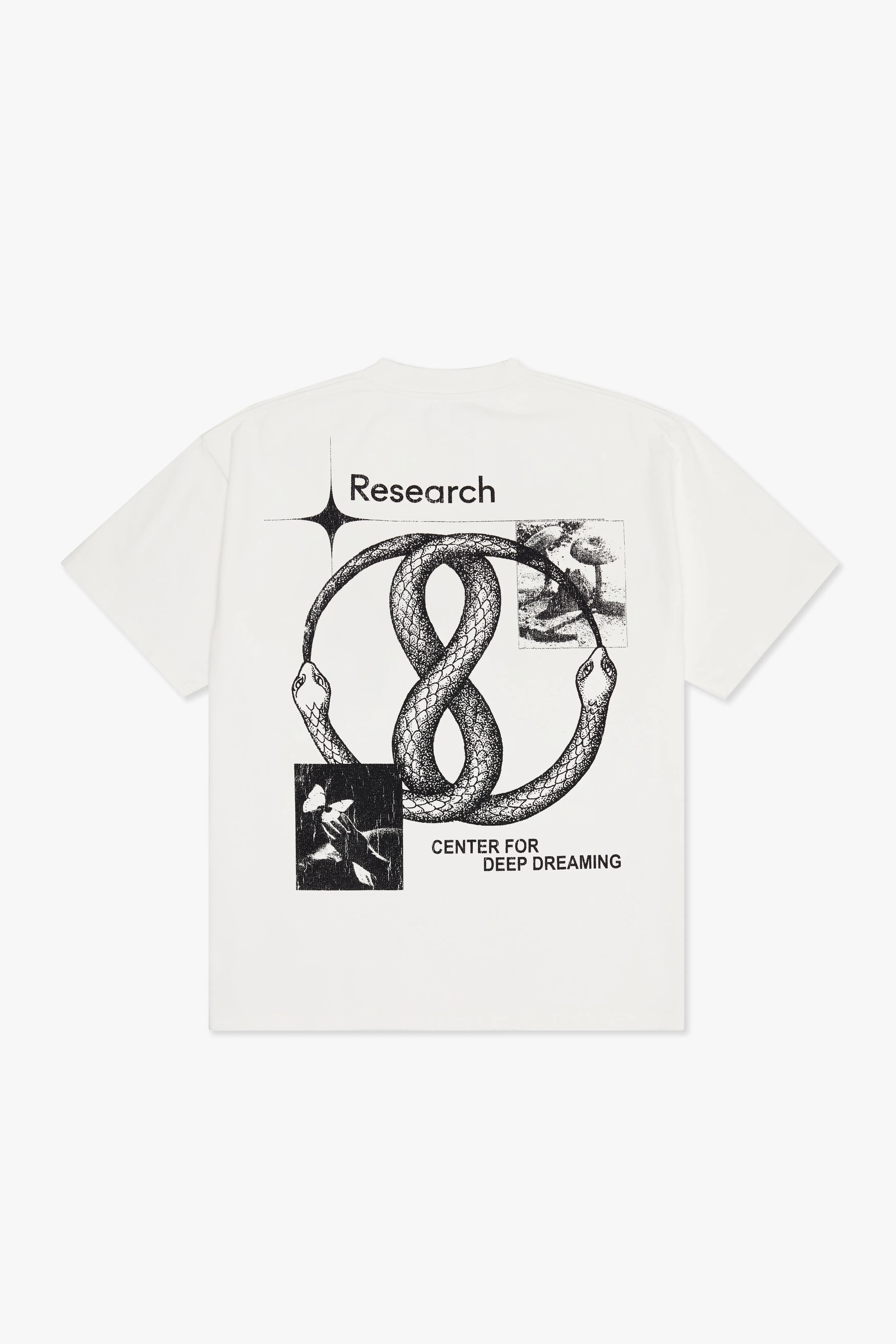 "RESEARCH" TEE WHITE sold by valabasas