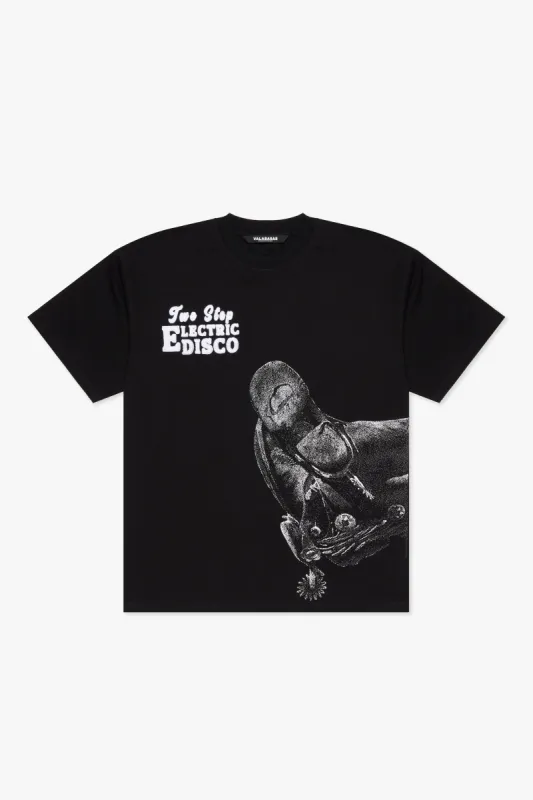 "TWO STEP" JET BLACK TEE sold by valabasas
