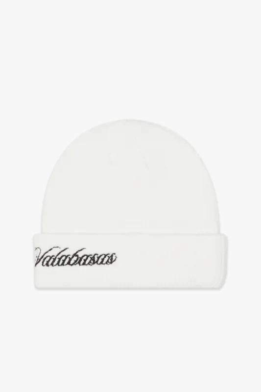 "GRANITE" BEANIE WHITE sold by valabasas
