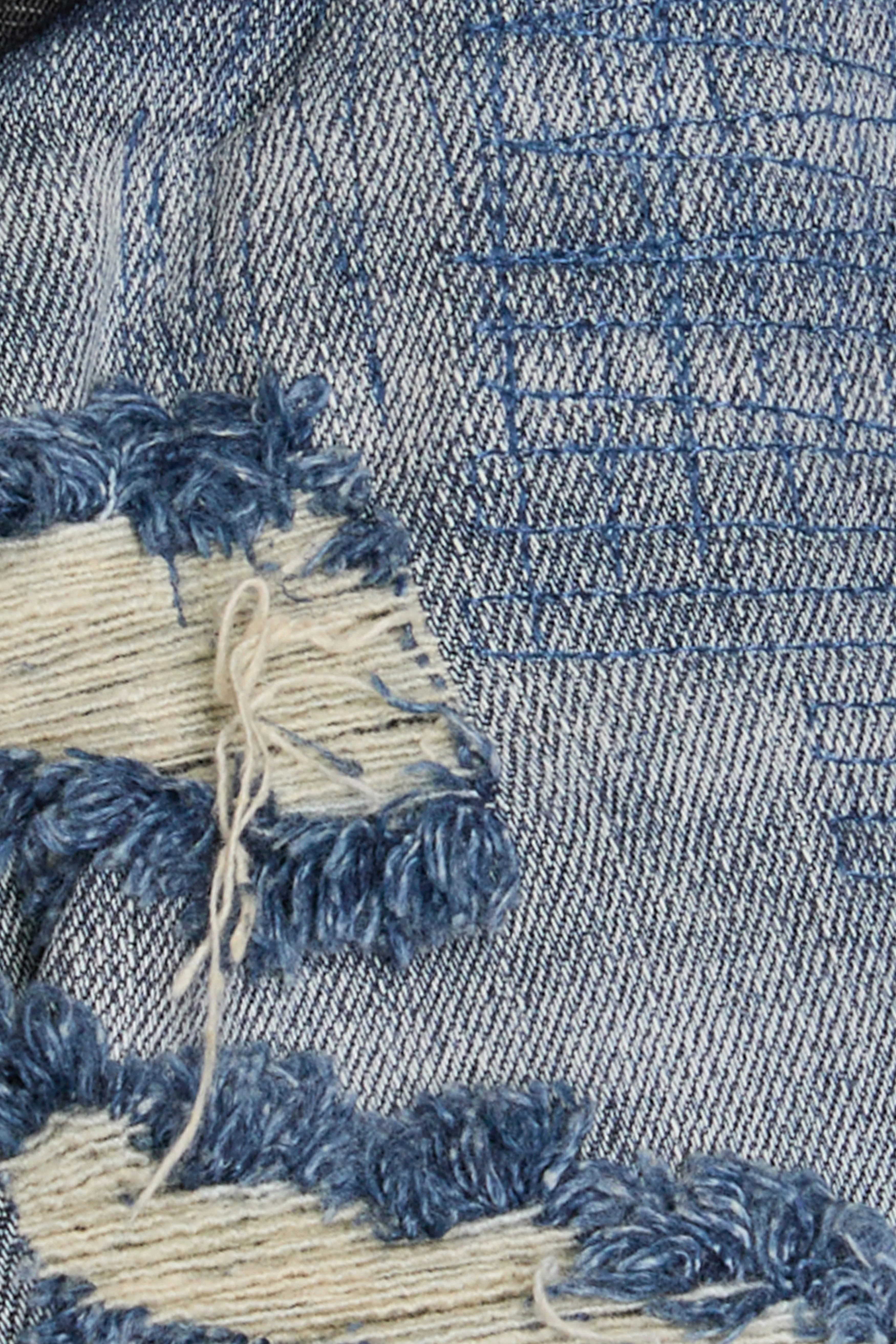 "IMPERIOR" SKINNY BLUE/BLACK WASH sold by valabasas product image thumbnail 4