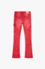 "ZERO" STACKED FLARE DENIM LIGHT RED WASH sold by valabasas