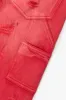 "ZERO" STACKED FLARE DENIM LIGHT RED WASH sold by valabasas
