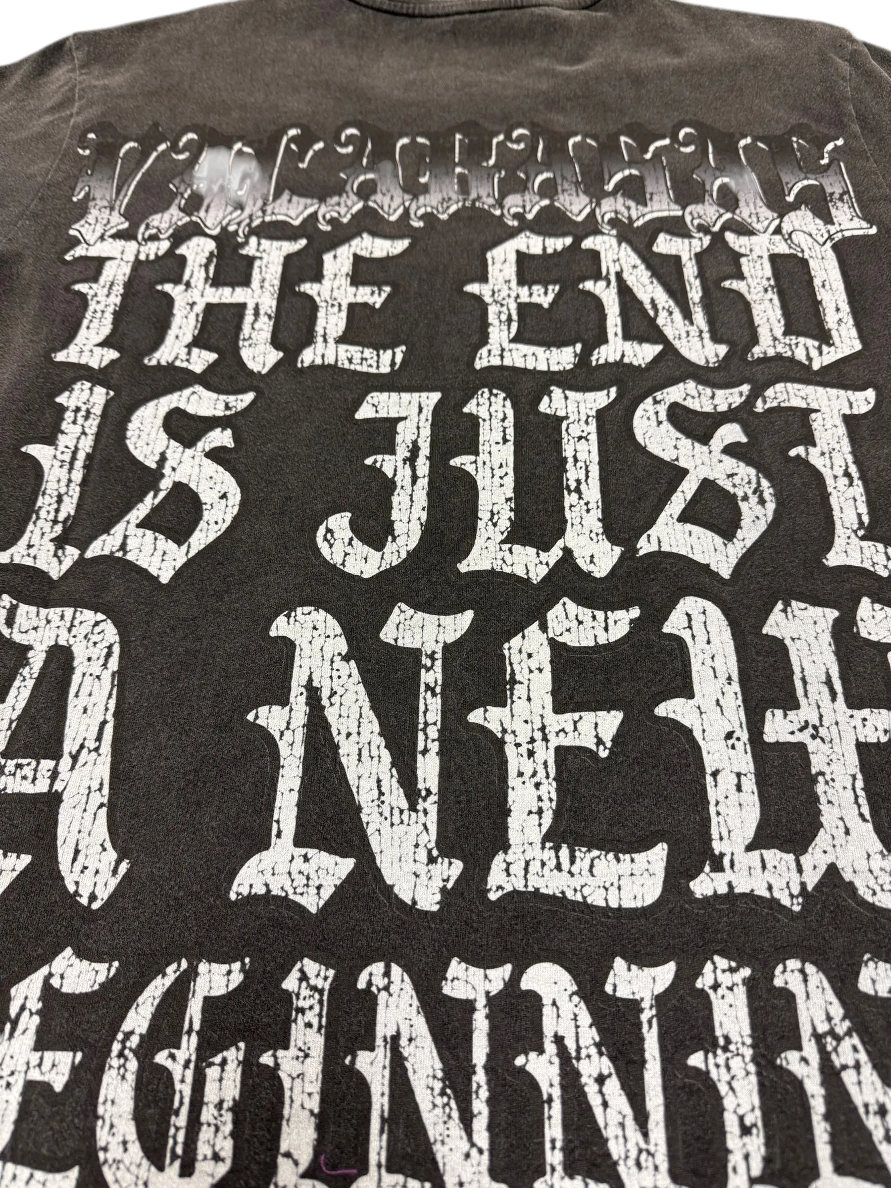 "ENDS" VINTAGE BLACK TEE sold by valabasas product image thumbnail 2