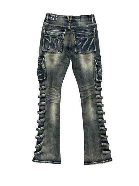 Quantico Dirty Blue Vintage Stacked sold by valabasas product image thumbnail 2