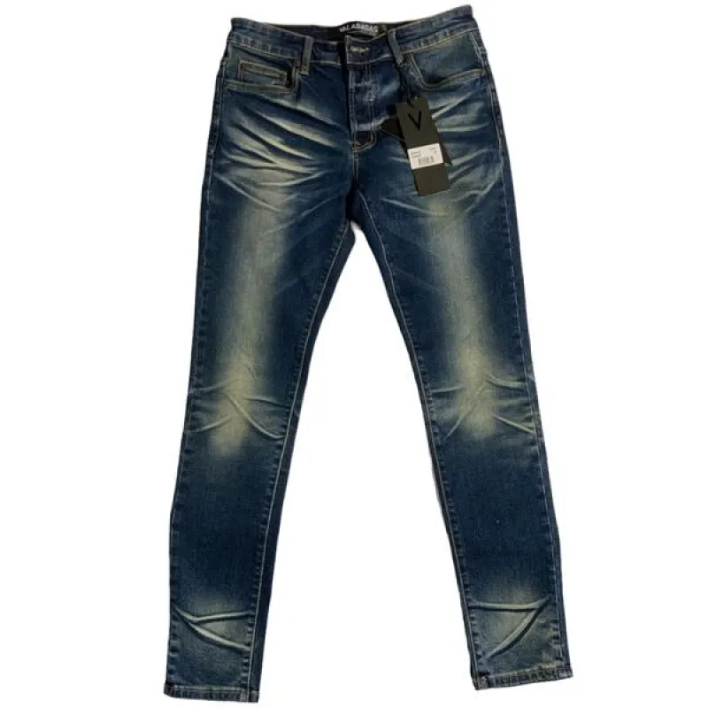“SUPERIOR SKINNY” LIGHT WASH SKINNY FLARE sold by valabasas