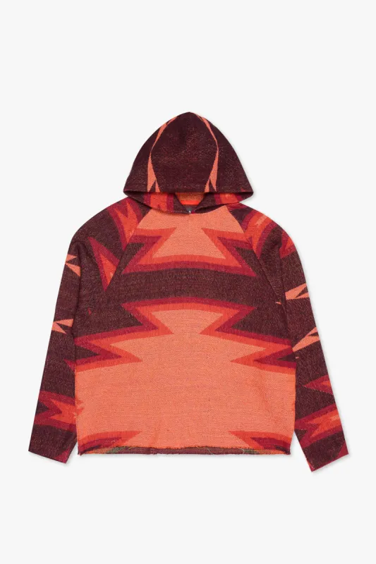"CHISEL" HOODIE ORANGE MULTI sold by valabasas
