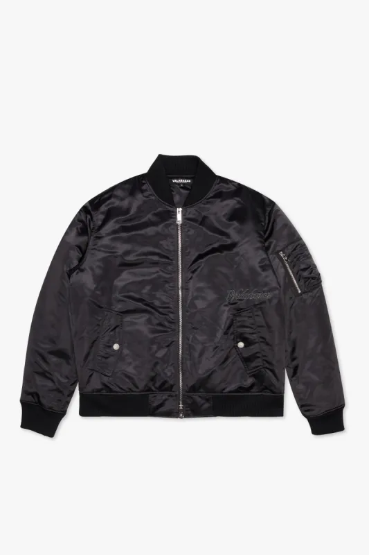 "FIRST CLASS" JACKET BLACK-LIVID made by valabasas