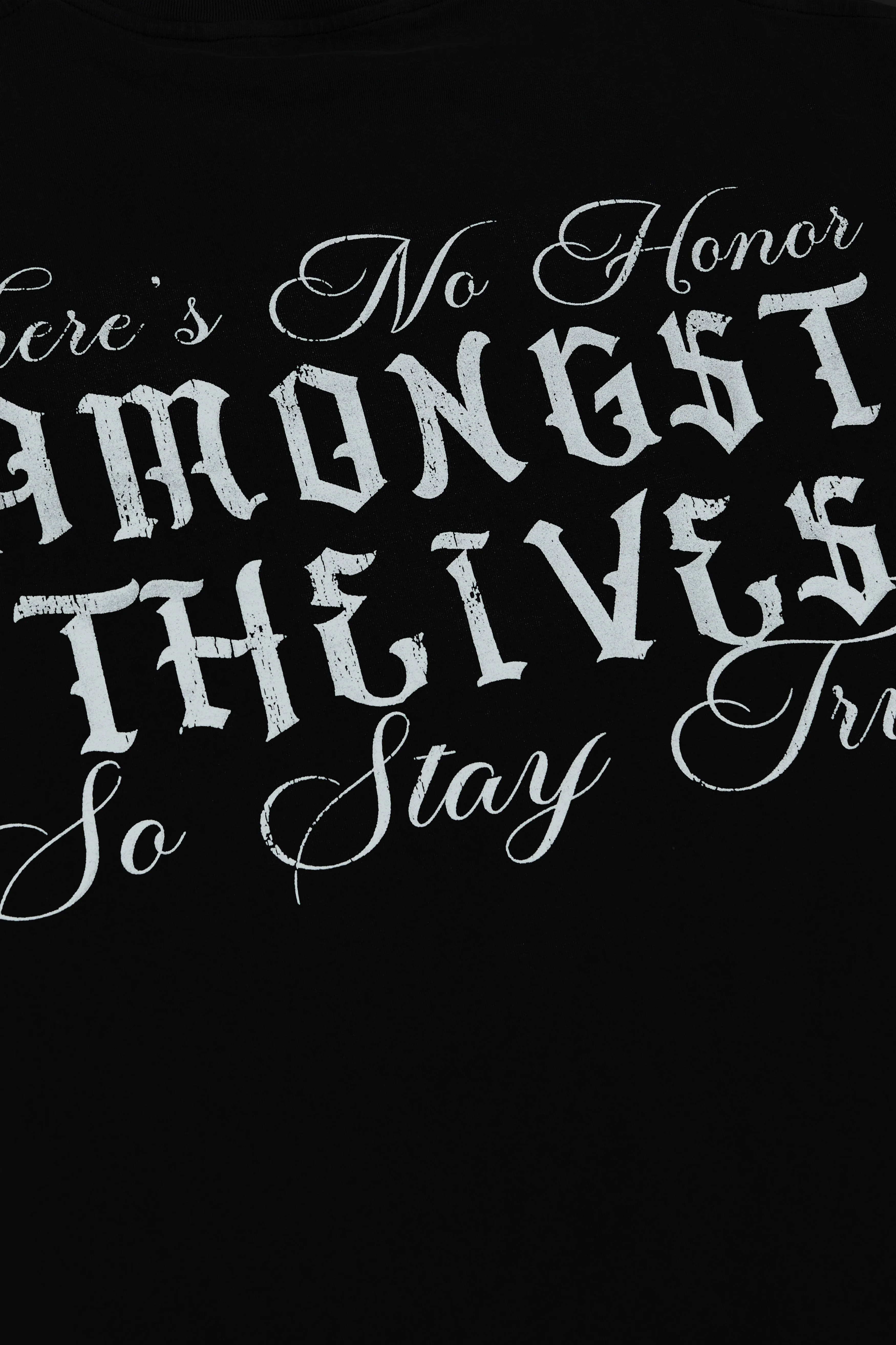 "STAY TRUE" TEE VNTAGE GREY sold by valabasas product image thumbnail 4