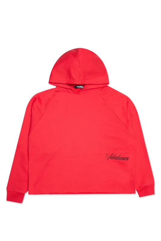 "STEEL" HOODIE RED sold by valabasas