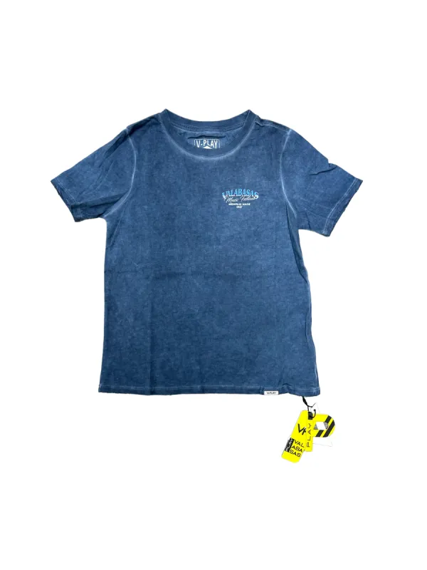 VPLAY TEE “MEMPHIS MADE” VINTAGE GREY BLUE sold by valabasas