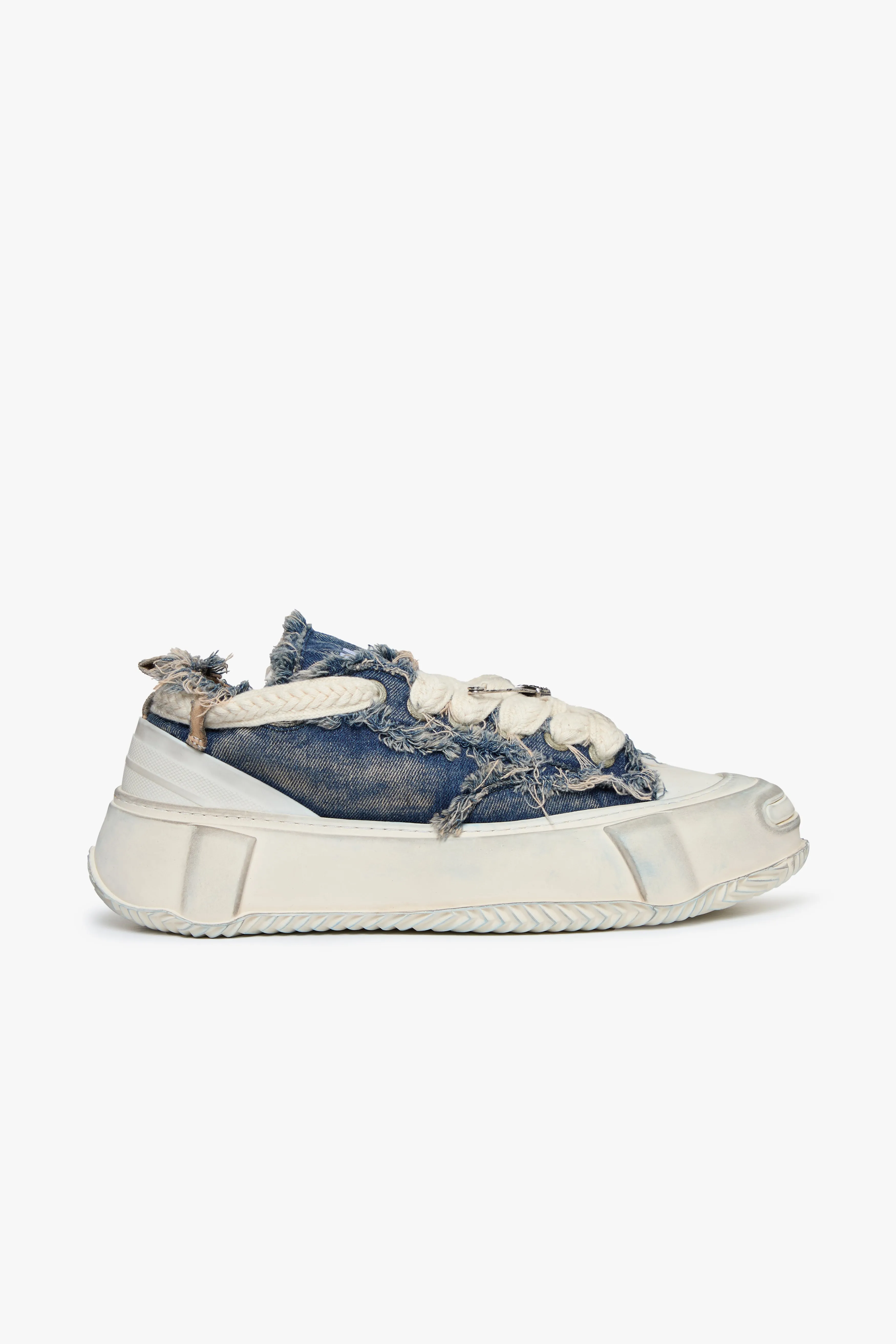 "VISION" SHOES DIRTY DENIM BLUE sold by valabasas
