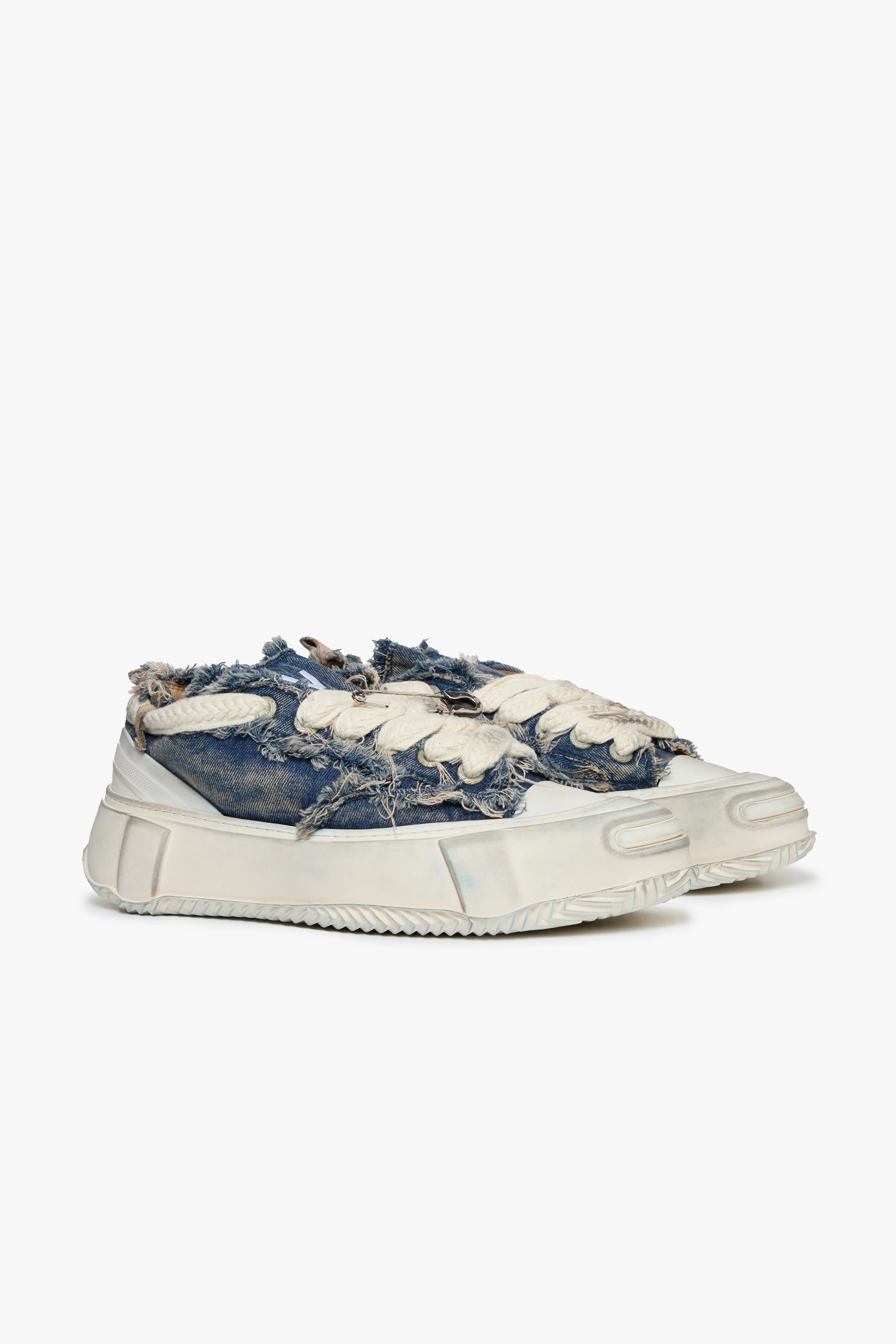 "VISION" SHOES DIRTY DENIM BLUE sold by valabasas product image thumbnail 2
