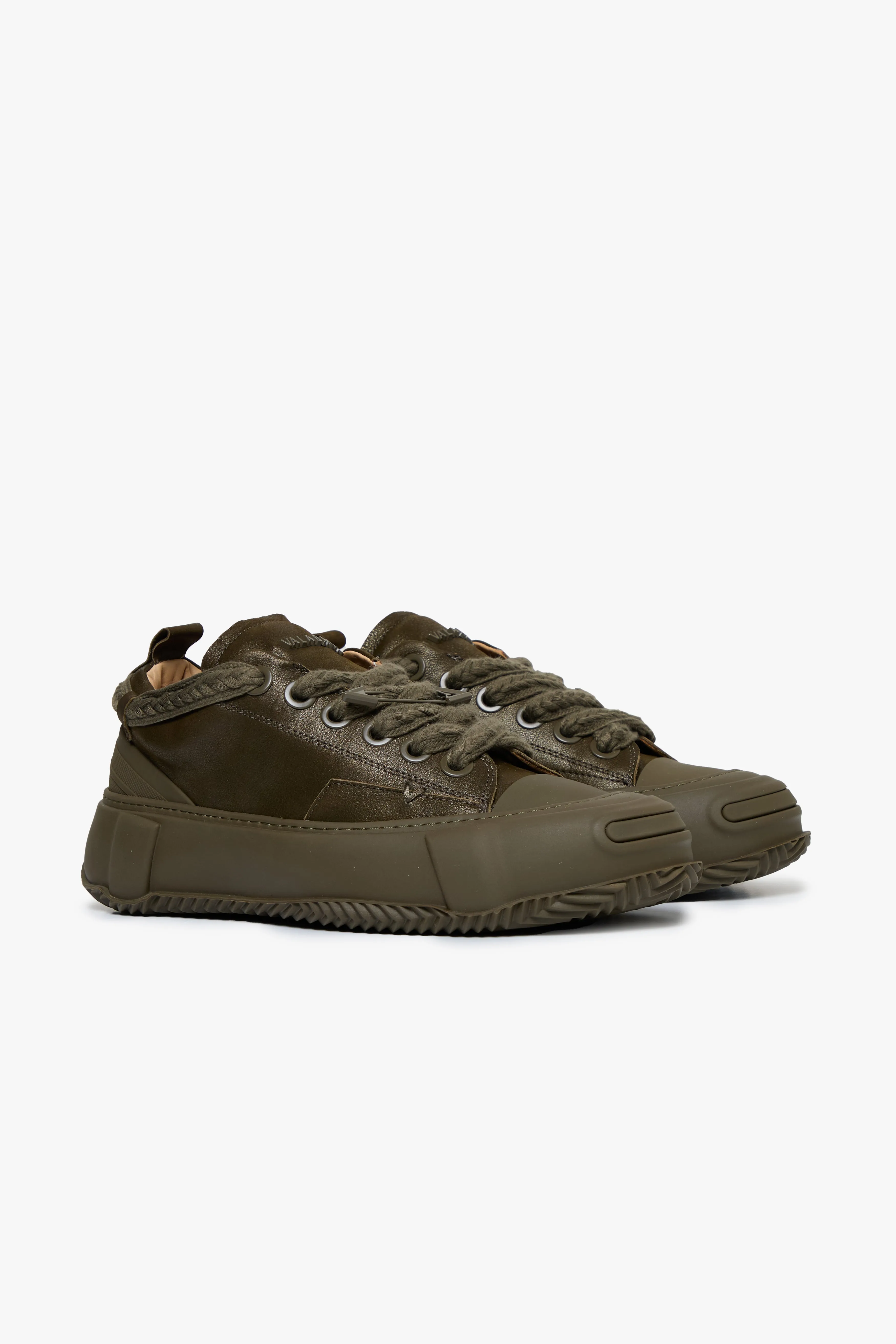The Vision Leather 100 Low Olive sold by valabasas product image thumbnail 2