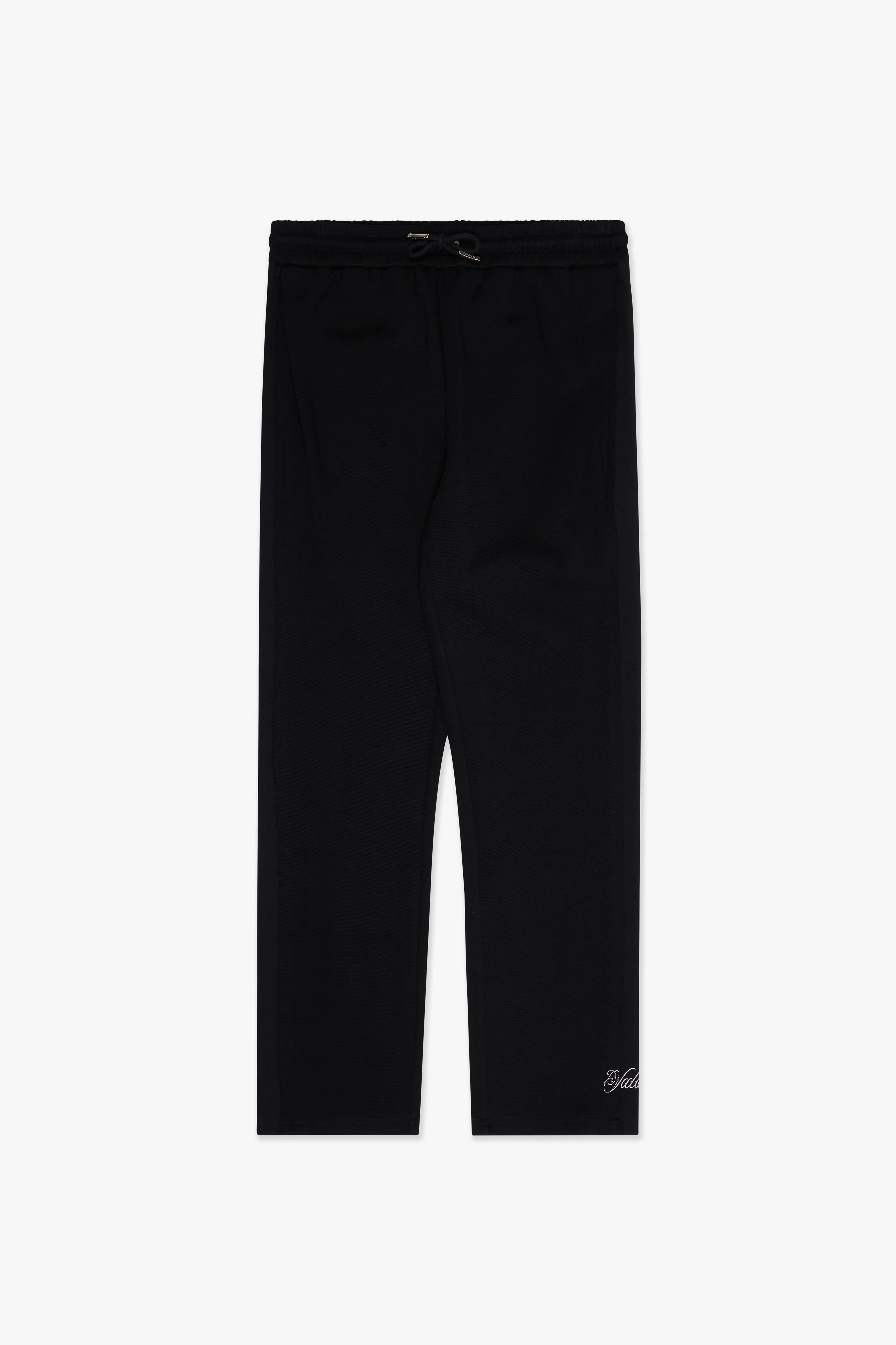 Thermal Straight Pants Black sold by valabasas