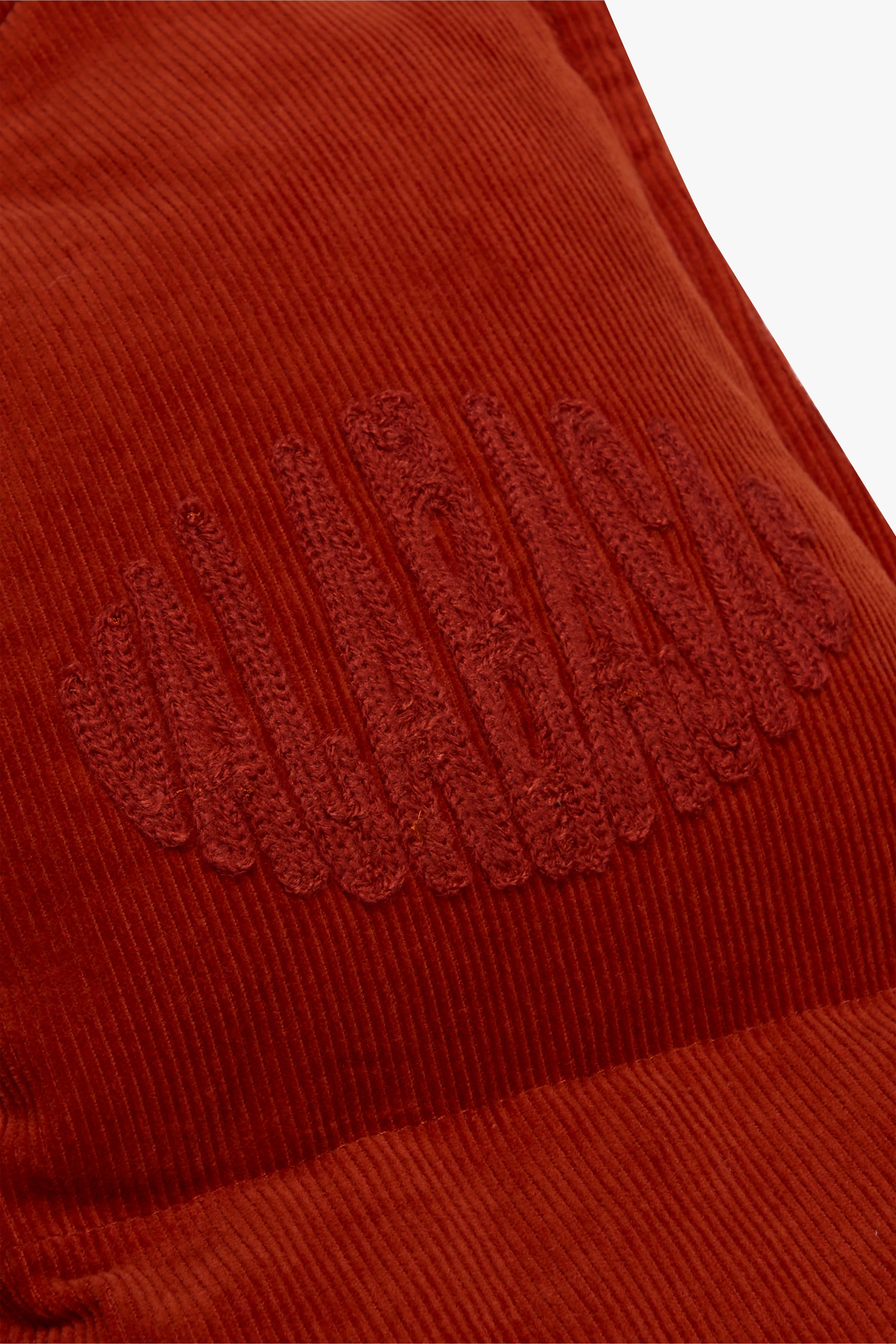 "ROOK" CORDUROY PUFFER VEST TANGERINE sold by valabasas product image thumbnail 2