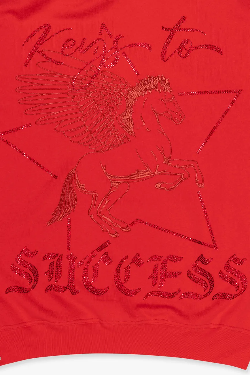 "EQUUS" HOODIE RED sold by valabasas product image thumbnail 2