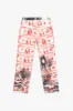 "THAHAB" STRAIGHT PANT WHITE MULTI sold by valabasas