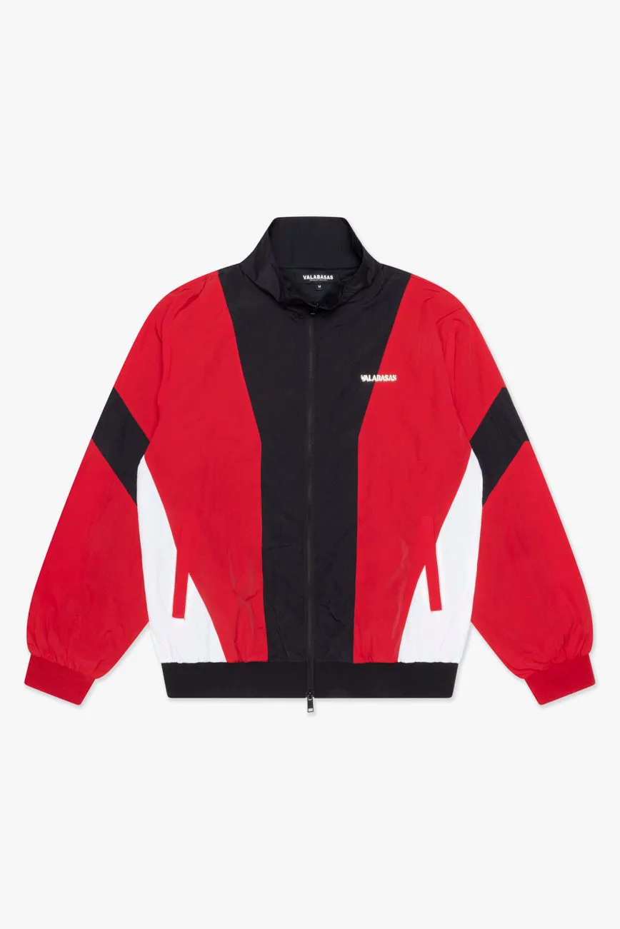 "FALCO" MULTI JACKET RED sold by valabasas