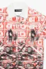 "MASSARI" WHITE MULTI BUTTON DOWN sold by valabasas