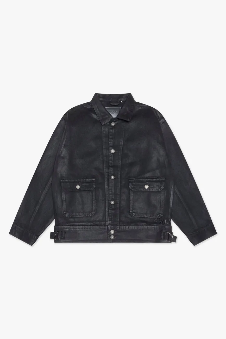 Mr. Jacket Black Wash Waxed sold by valabasas product image thumbnail 2