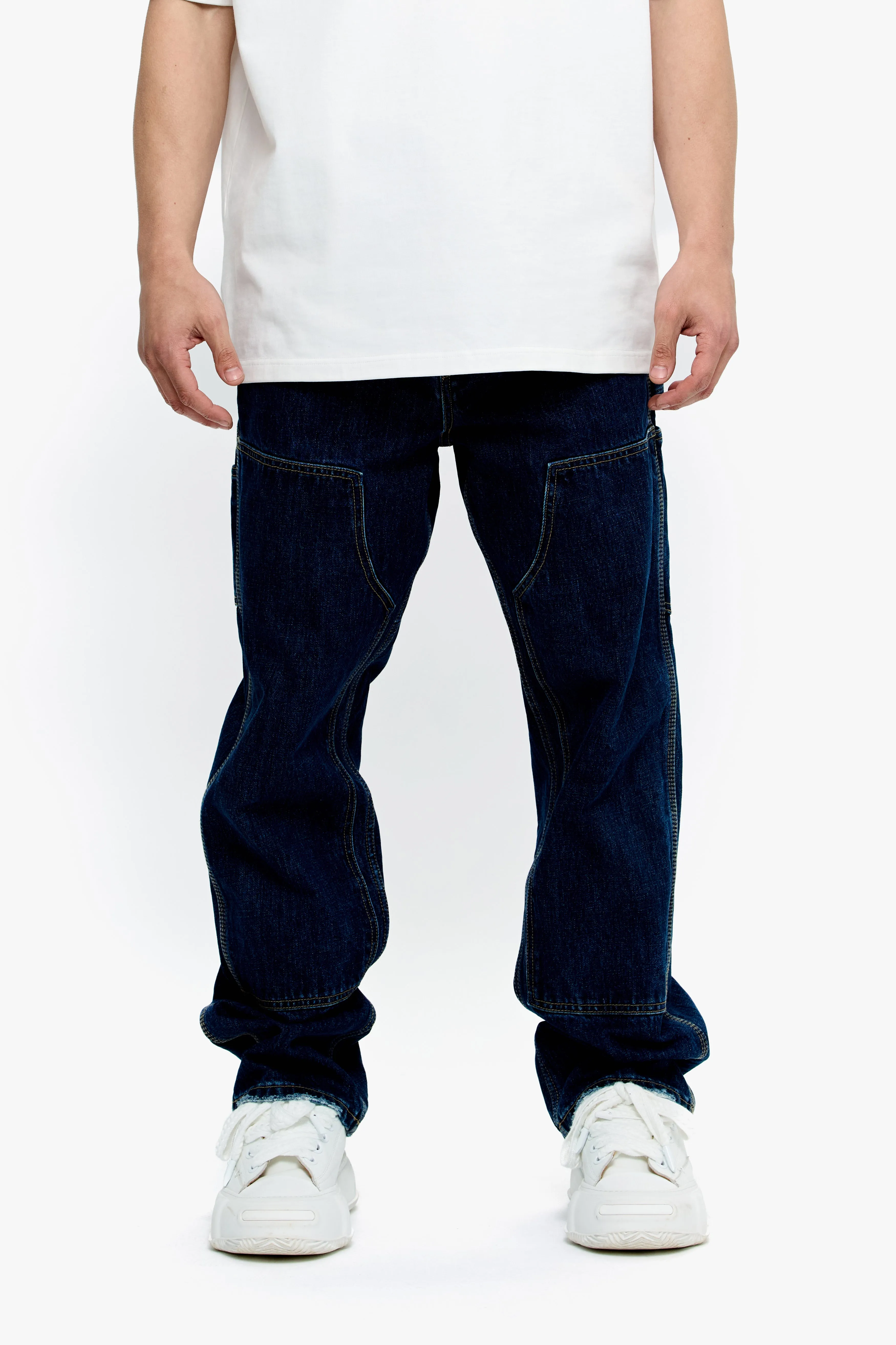 Mr. Straight Dark Blue sold by valabasas