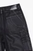 Mr. Straight Black Wash Waxed sold by valabasas