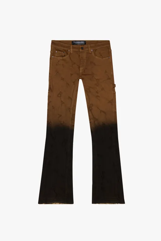 KIDS STACKED "GRIDLOCK " Dark Khaki sold by valabasas