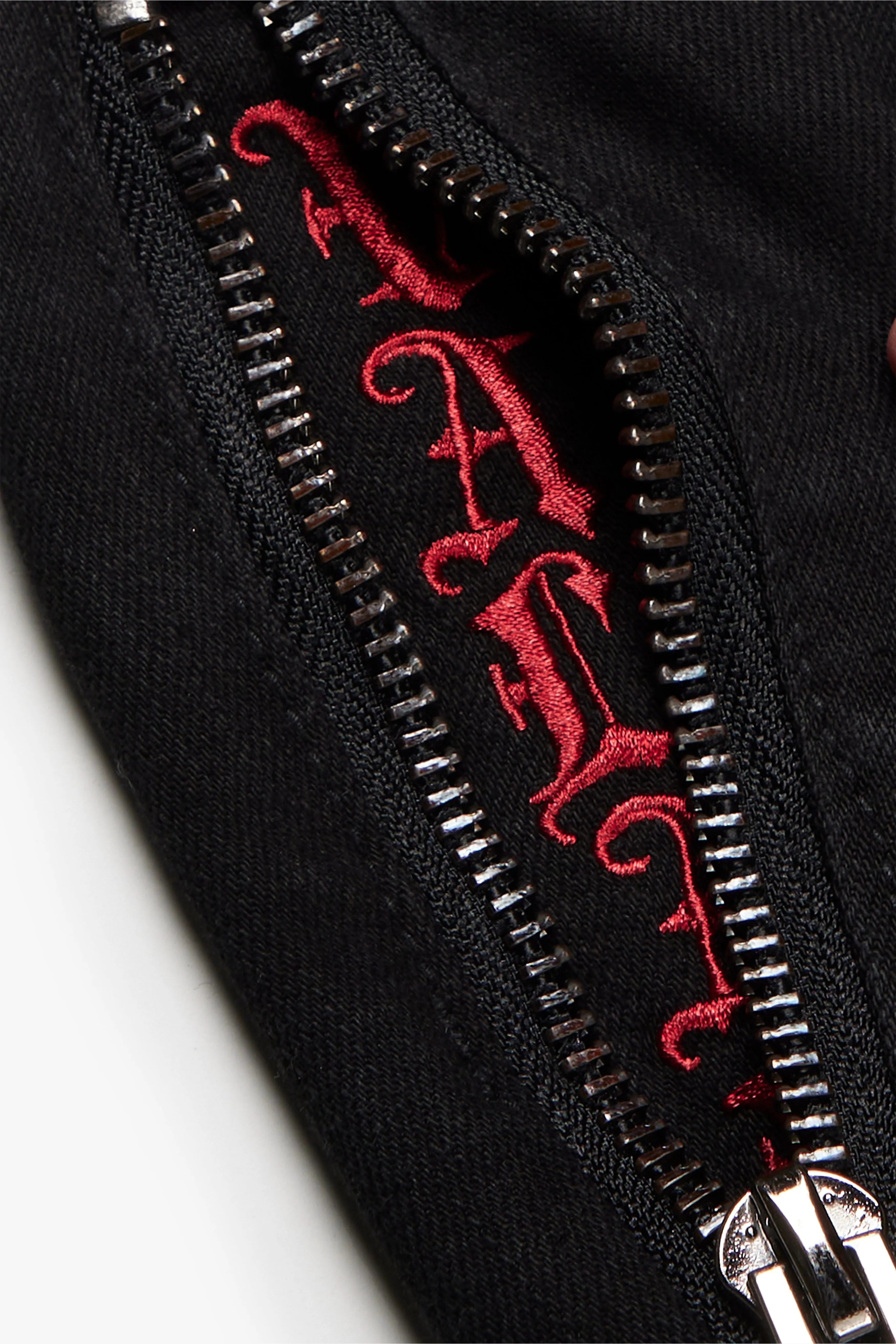 "COVERT" BLACK FLARED STACKED JEAN BLACK sold by valabasas product image thumbnail 3