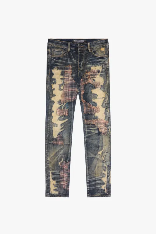 "SIGMA" SKINNY JEAN VINTAGE DARK BLUE sold by valabasas