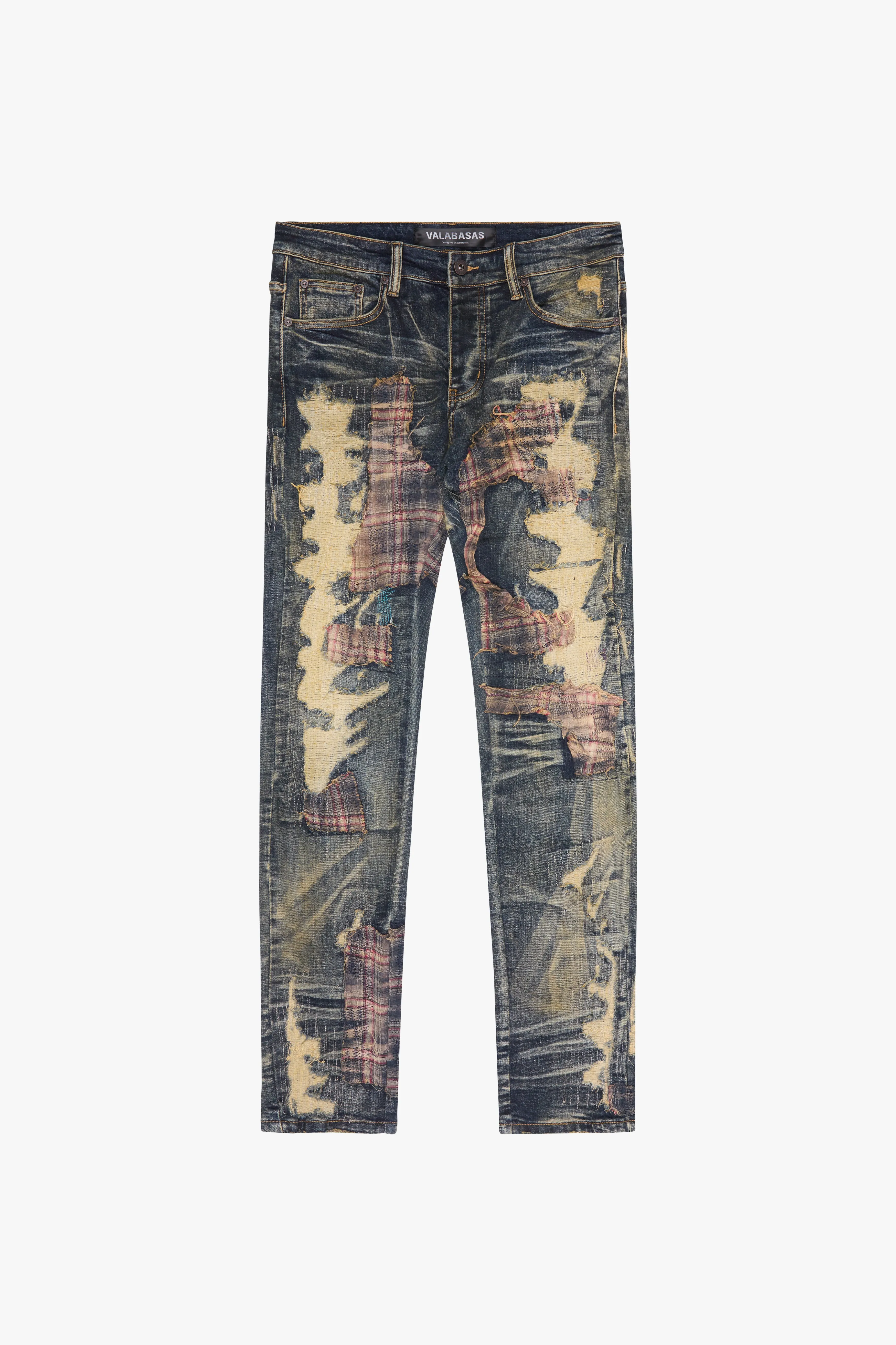 "SIGMA" SKINNY JEAN VINTAGE DARK BLUE sold by valabasas