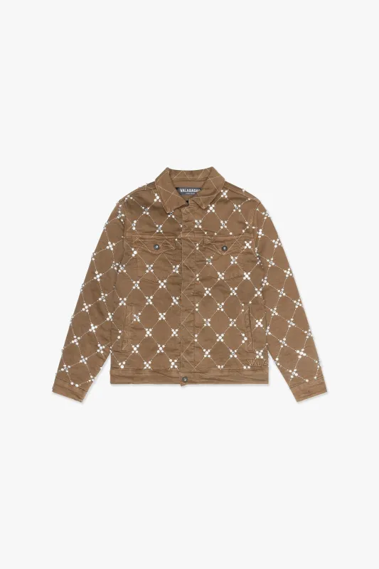 Optimus Denim Jacket Brown sold by valabasas