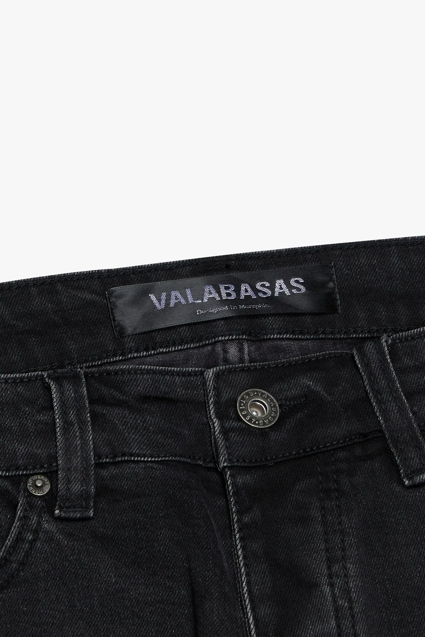 Prowl Straight Jean Black Washed sold by valabasas product image thumbnail 2