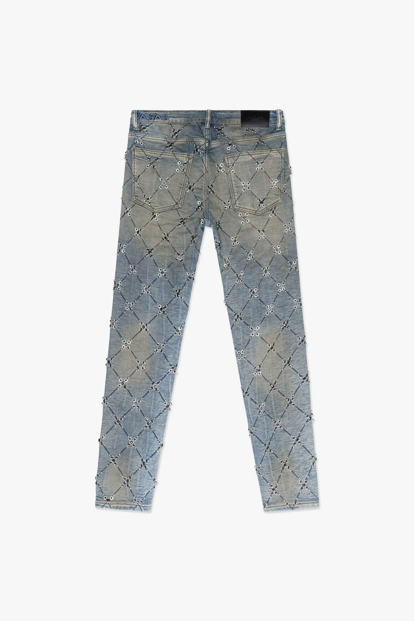 Blur Skinny Jean Dark Vintage Blue sold by valabasas product image thumbnail 3