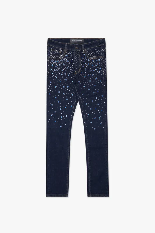 Lustri Skinny Jean Indigo Blue sold by valabasas