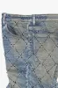 Pop Stacked Jean Dark Vintage Blue sold by valabasas
