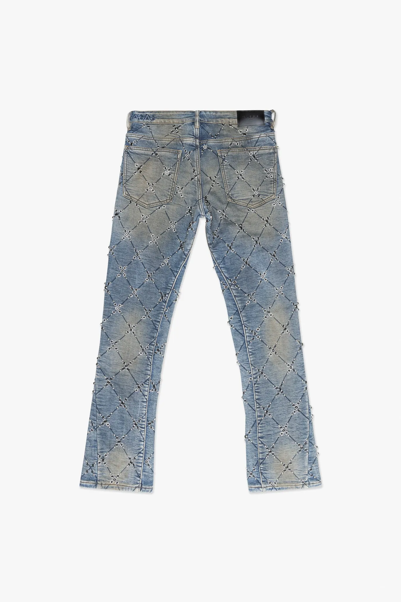Pop Stacked Jean Dark Vintage Blue sold by valabasas product image thumbnail 3